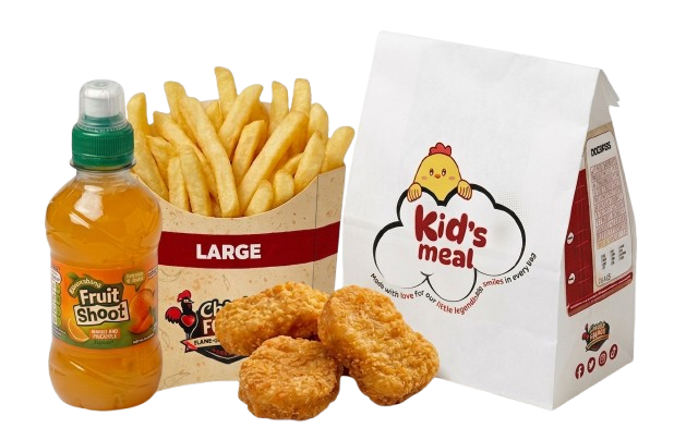 Kid’s 3 nuggets meal